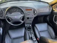 Usata Saab 9-3 Cabriolet Aero 205 CV (150 kW) 2001 Nero Cabrio