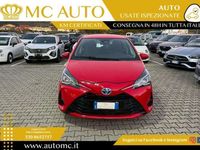 Usata Toyota Yaris 73 CV (53 kW) 2018 Rosso Berlina