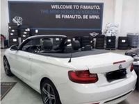 Usata BMW 218 Efficient Dynamics 150 CV (110 kW) 2017 Cabrio