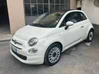 Usata Fiat 500 Lounge 69 CV (50 kW) 2019 Bianco Cabrio