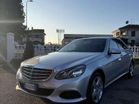 Usata Mercedes E250 Premium 204 CV (150 kW) 2014 Argento Berlina