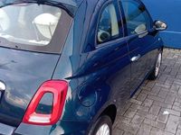 Usata Fiat 500 Lounge 69 CV (50 kW) 2020 Blu/azzurro Utilitaria