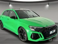 Usata Audi RS3 Sportback Design 400 CV (294 kW) 2024 Verde Utilitaria