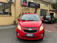 Usata Chevrolet Spark 68 CV (50 kW) 2010 Rosso Utilitaria