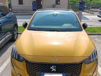 Usata Peugeot e-208 GT-line 100 kW (136 CV) 2020 Giallo Utilitaria