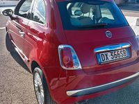 Usata Fiat 500 75 CV (55 kW) 2009 Rosso Cabrio