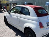 Usata Fiat 500C Pop 69 CV (50 kW) 2011 Bianco Cabrio