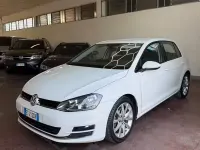 Usata VW Golf VII Highline 105 CV (77 kW) 2013 Bianco Station wagon