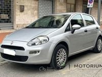 Usata Fiat Punto Lounge 69 CV (50 kW) 2016 Grigio Utilitaria
