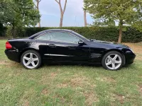 Usata Mercedes SL350 245 CV (180 kW) 2003 Nero Cabrio