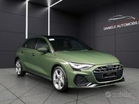 Nuova Audi A3 S-Line 150 CV (110 kW) 2025 Verde Berlina