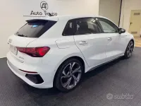 Usata Audi A3 S-Line 150 CV (110 kW) 2021 Bianco Berlina
