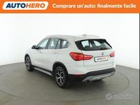 Usata BMW X1 xLine 150 CV (110 kW) 2017 Bianco SUV