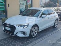 Usata Audi A3 Sportback S-Line 116 CV (85 kW) 2020 Bianco Utilitaria