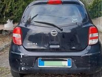 Usata Nissan Micra Acenta 98 CV (72 kW) 2012 Nero Utilitaria