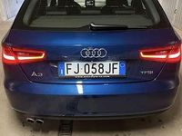 Usata Audi A3 Ambition 150 CV (110 kW) 2017 Blu/azzurro Berlina