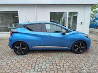 Usata Nissan Micra Tekna 91 CV (66 kW) 2017 Blu Utilitaria