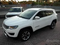 Usata Jeep Compass Limited 140 CV (102 kW) 2018 Bianco SUV