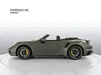 Usata Porsche 911 Turbo S Cabriolet 650 CV (478 kW) 2024 Verde Cabrio