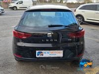 Usata Seat Leon 131 CV (96 kW) 2019 Nero Berlina