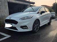 Usata Ford Fiesta ST-Line 100 CV (73 kW) 2018 Bianco Utilitaria