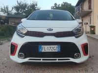 Usata Kia Picanto GT-Line 84 CV (61 kW) 2017 Bianco Utilitaria