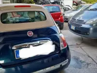 Usata Fiat 500C 69 CV (50 kW) 2013 Blu Cabrio