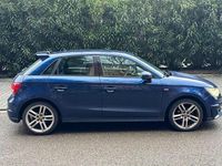 Usata Audi A1 S-Line 90 CV (66 kW) 2014 Blu Utilitaria