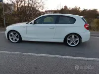 Usata BMW 118 M Sport 143 CV (105 kW) 2010 Bianco Utilitaria