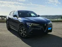 Usata Alfa Romeo Stelvio Executive 209 CV (153 kW) 2018 Blu/azzurro SUV