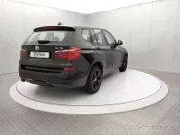 Usata BMW X3 Advantage 190 CV (139 kW) 2017 Nero SUV