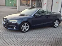 Usata Audi A3 Cabriolet Sport 150 CV (110 kW) 2017 Blu/azzurro Cabrio