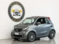 Usata Smart ForTwo Cabrio Brabus 109 CV (80 kW) 2017 Grigio Cabrio