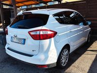 Usata Ford C-MAX Titanium 110 CV (80 kW) 2015 Bianco Monovolume