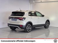 Usata VW T-Cross Advance 110 CV (80 kW) 2023 Grigio SUV