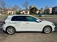 Usata VW Golf VII Highline 105 CV (77 kW) 2013 Bianco Berlina
