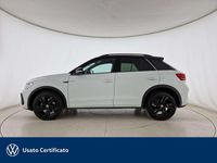 Usata VW T-Roc R-line Plus 150 CV (110 kW) 2025 Pure white nero SUV