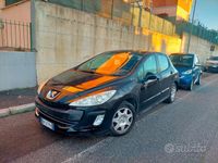 Usata Peugeot 308 90 CV (66 kW) 2009 Nero Berlina