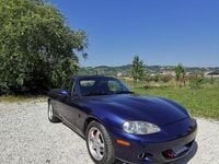 Usata Mazda MX5 110 CV (80 kW) 2003 Blu Cabrio