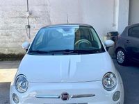 Usata Fiat 500 Lounge 69 CV (50 kW) 2009 Bianco Cabrio
