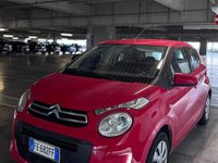 Usata Citroën C1 Shine 69 CV (50 kW) 2016 Rosso Utilitaria