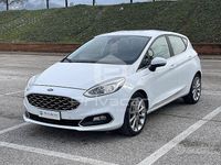 Usata Ford Fiesta Vignale 100 CV (73 kW) 2018 Bianco Utilitaria