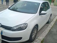 Usata VW Golf VI 80 CV (58 kW) 2011 Bianco Utilitaria