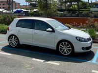 Usata VW Golf VI Highline 140 CV (102 kW) 2009 Bianco Utilitaria