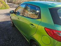 Usata Mazda 2 68 CV (50 kW) 2008 Verde Utilitaria