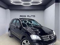 Usata Mercedes ML350 231 CV (169 kW) 2010 Nero SUV