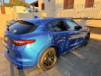 Usata Alfa Romeo Stelvio Veloce 209 CV (153 kW) 2020 Blu/azzurro SUV