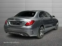 Usata Mercedes C220 Premium 194 CV (142 kW) 2019 Grigio selenite Berlina
