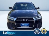 Usata Audi Q3 150 CV (110 kW) 2016 Nero metallizzato SUV