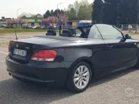 Usata BMW 118 Cabriolet Efficient Dynamics 143 CV (105 kW) 2009 Nero Cabrio